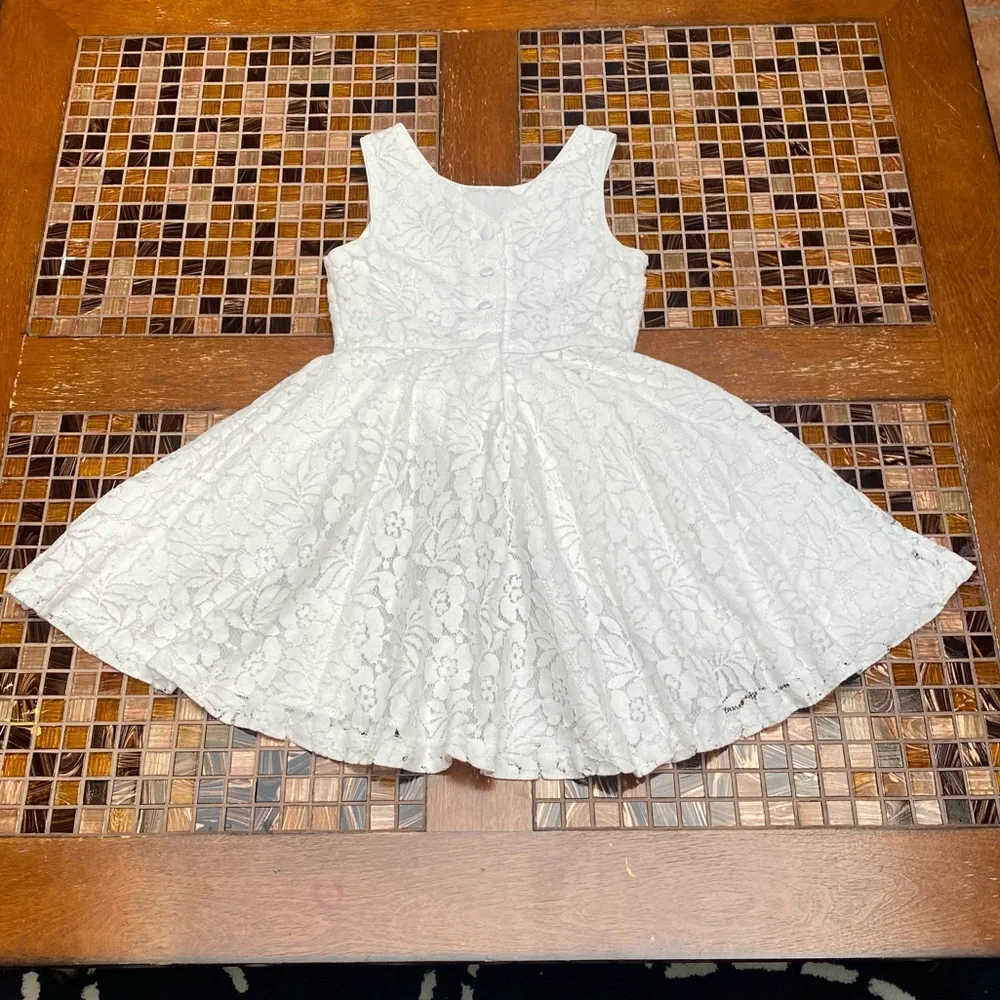 Ralph Lauren Special Occasion Floral Lace Dress